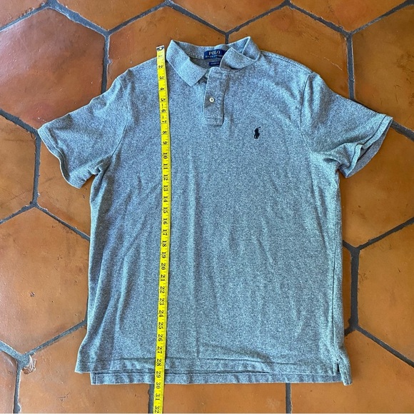 Polo Ralph Lauren Polo Shirt Men Classic Fit XL Black Pony Short Sleeve Preppy - Picture 6 of 7